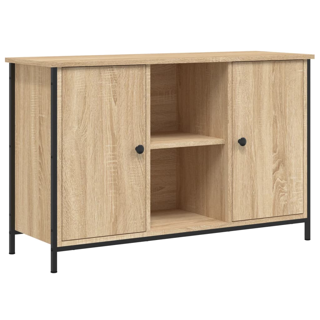 Tv-Taso Sonoma-Tammi 100X35X65 Cm Tekninen Puu
