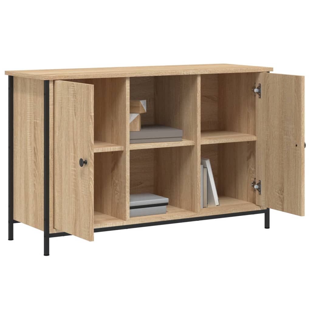 Tv-Taso Sonoma-Tammi 100X35X65 Cm Tekninen Puu