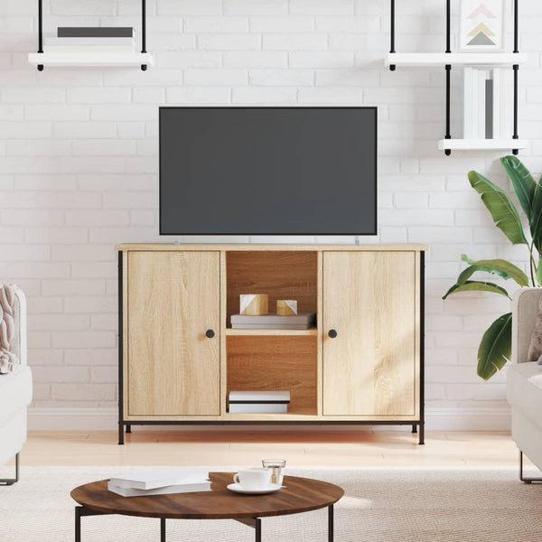 Tv-Taso Sonoma-Tammi 100X35X65 Cm Tekninen Puu