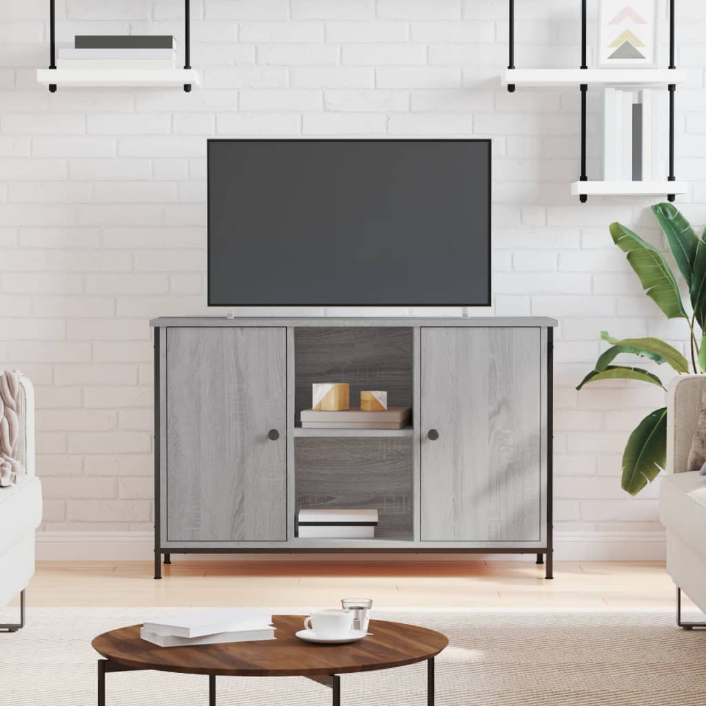 Tv-Taso Sonoma-Tammi 100X35X65 Cm Tekninen Puu