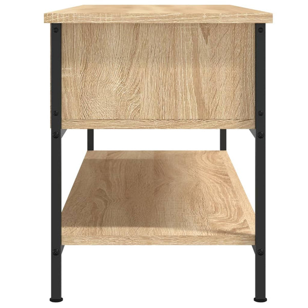 Tv-Taso Sonoma-Tammi 100X35X45 Cm Tekopuu