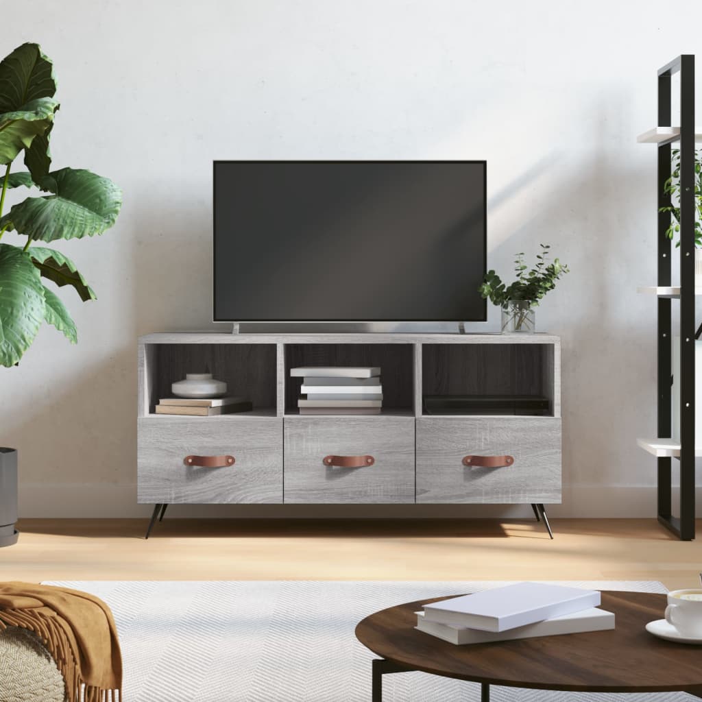 Tv-Taso 102X36X50 Cm Tekninen Puu