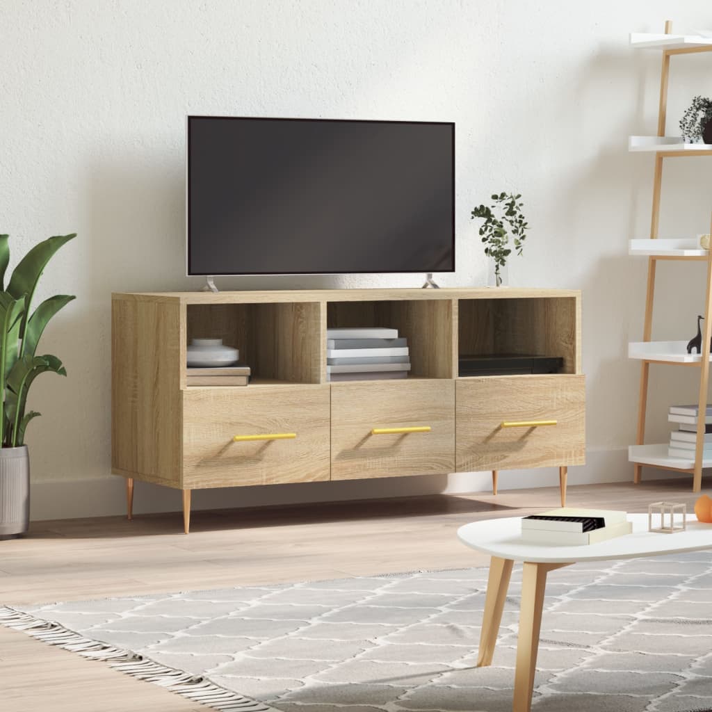 Tv-Taso 102X36X50 Cm Tekninen Puu