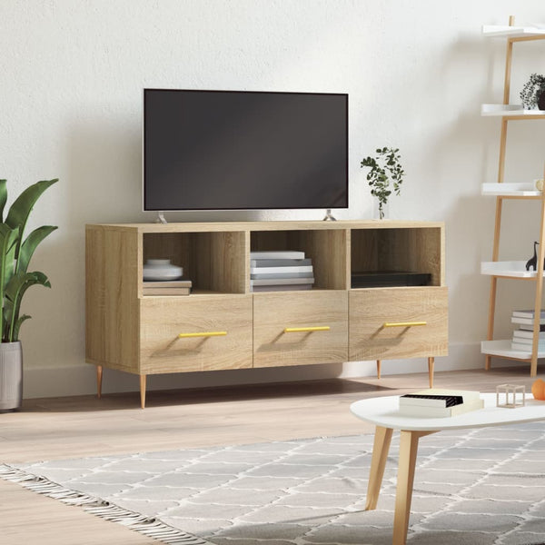 Tv-Taso 102X36X50 Cm Tekninen Puu