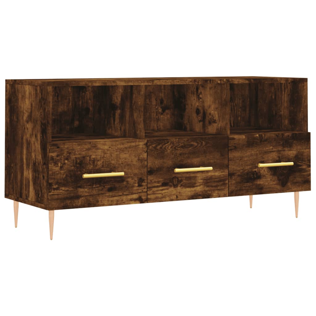 Tv-Taso 102X36X50 Cm Tekninen Puu
