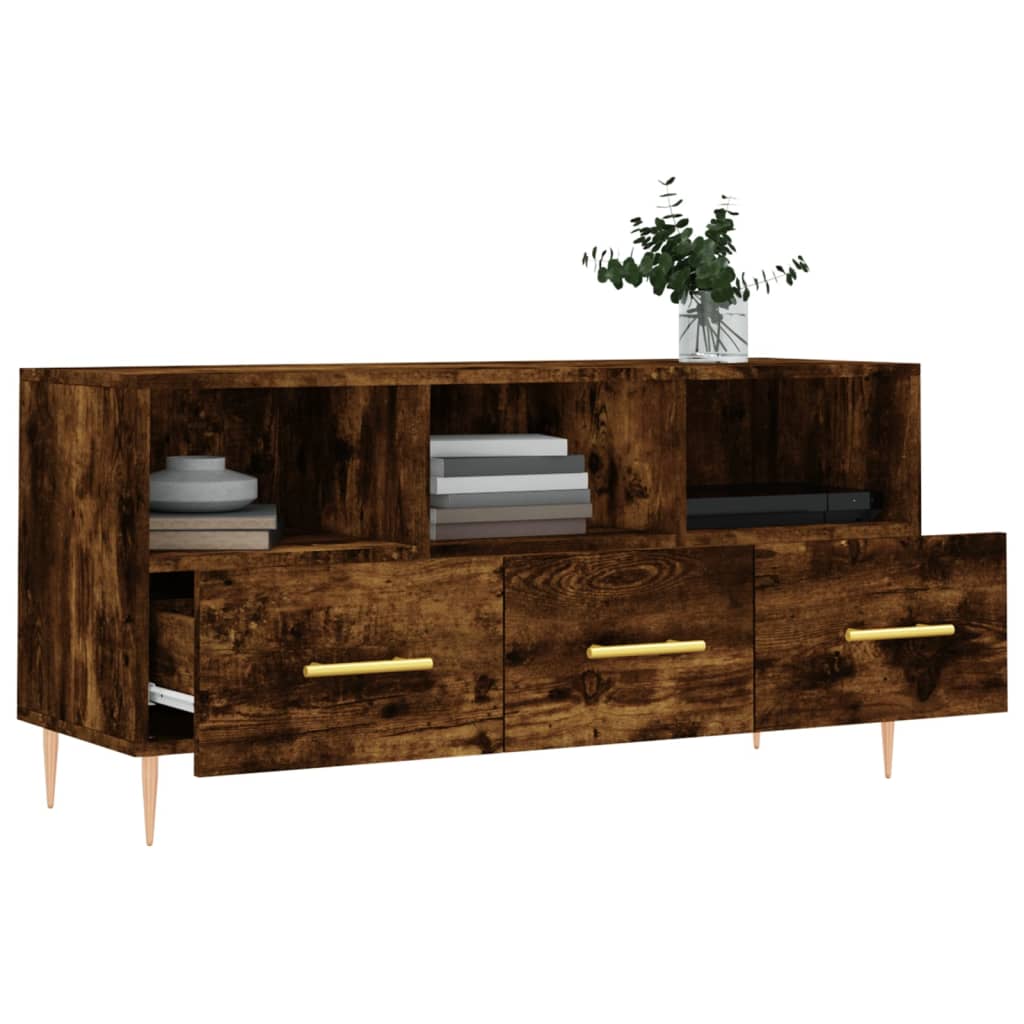 Tv-Taso 102X36X50 Cm Tekninen Puu