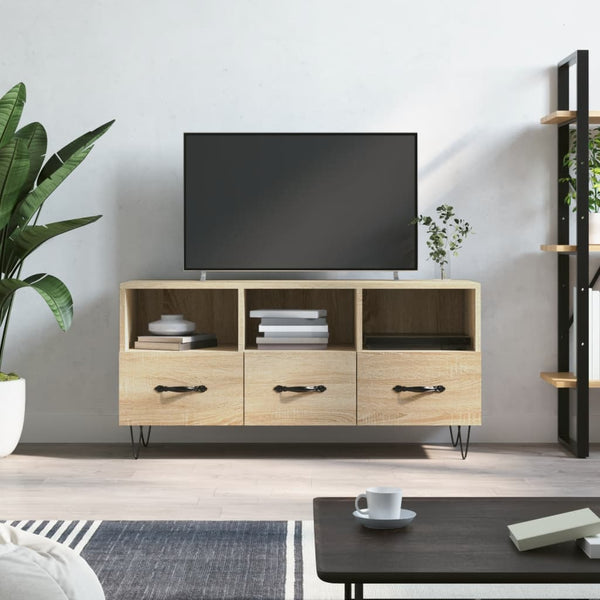 Tv-Taso 102X36X50 Cm Tekninen Puu