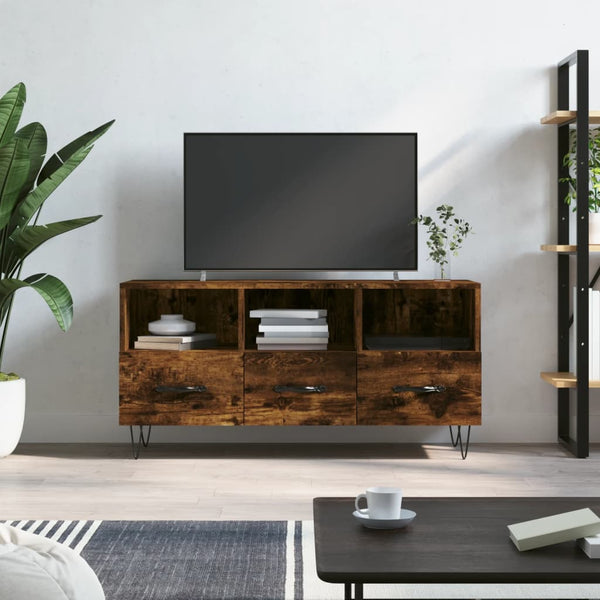 Tv-Taso 102X36X50 Cm Tekninen Puu