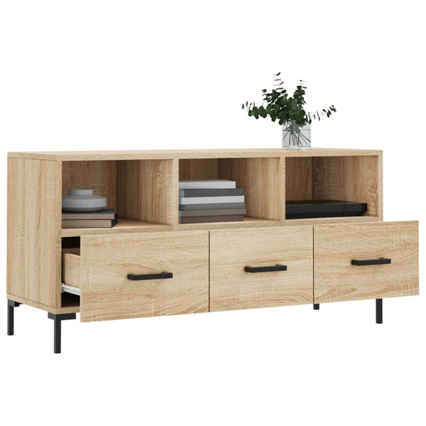 Tv-Taso Sonoma-Tammi 102X36X50 Cm Tekninen Puu