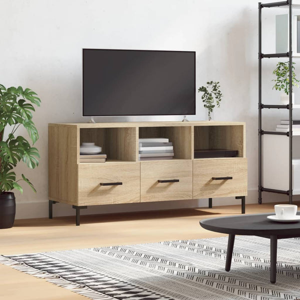Tv-Taso Sonoma-Tammi 102X36X50 Cm Tekninen Puu