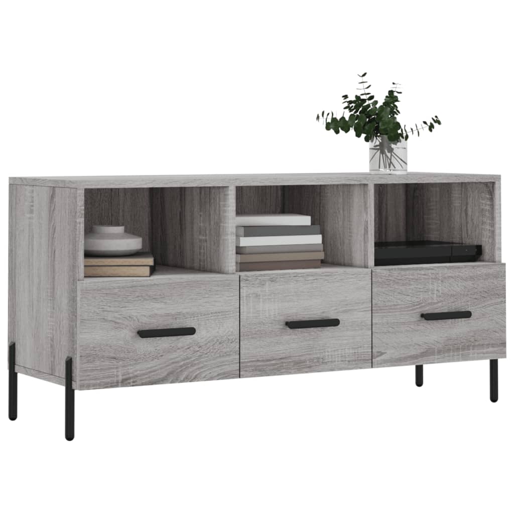Tv-Taso 102X36X50 Cm Tekninen Puu