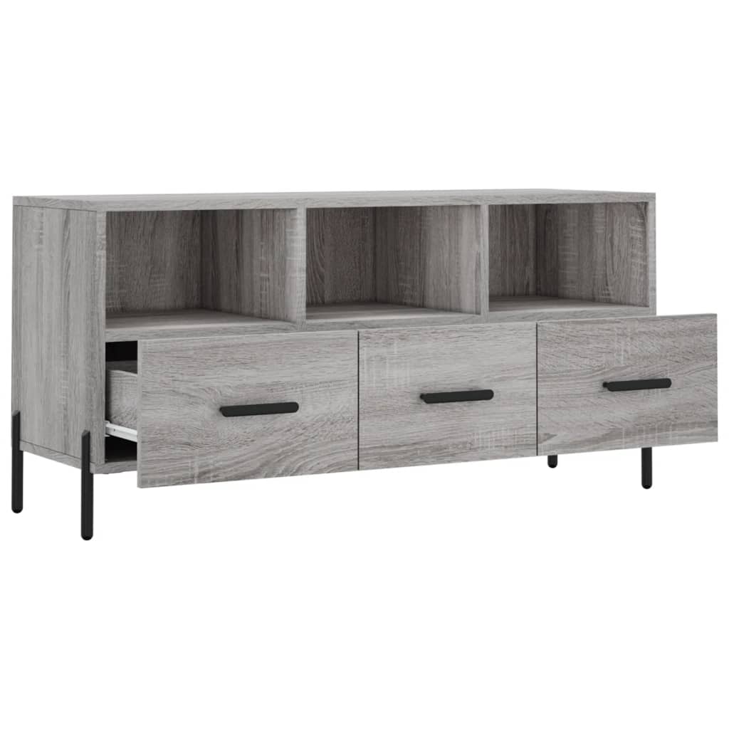 Tv-Taso 102X36X50 Cm Tekninen Puu