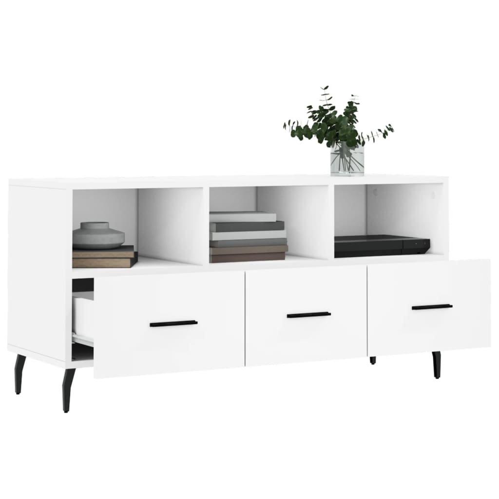 Tv-Taso 102X36X50 Cm Tekninen Puu
