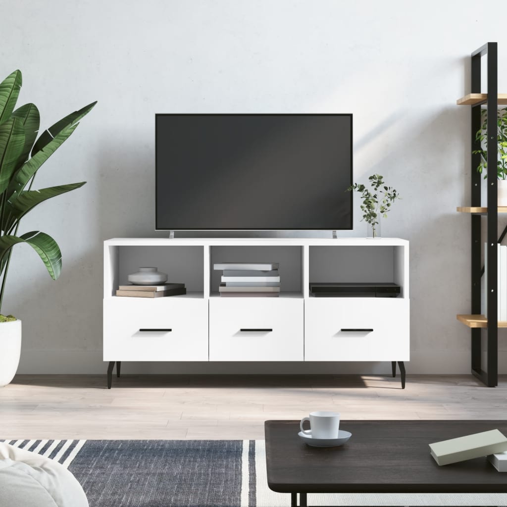 Tv-Taso 102X36X50 Cm Tekninen Puu