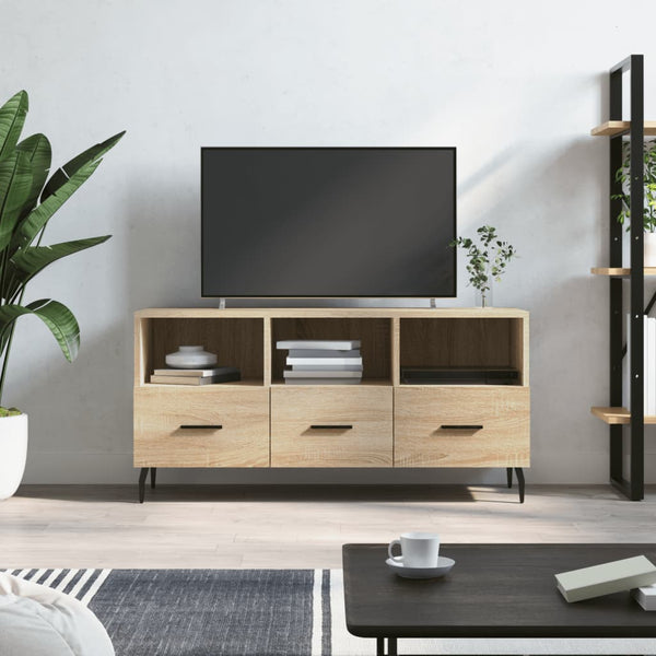 Tv-Taso 102X36X50 Cm Tekninen Puu