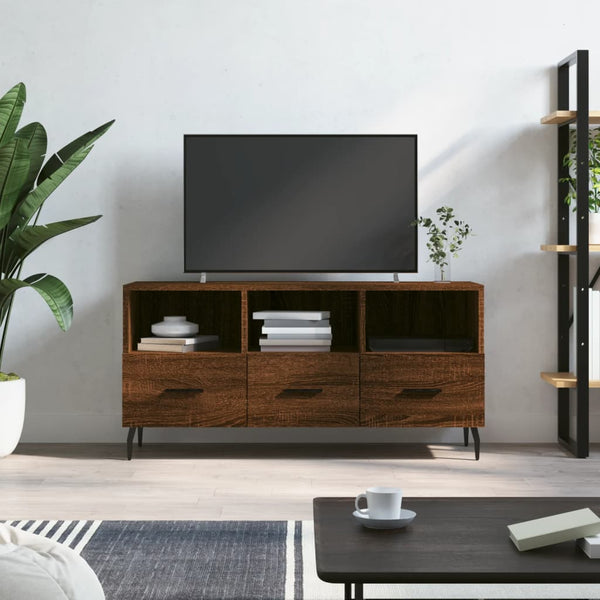 Tv-Taso 102X36X50 Cm Tekninen Puu