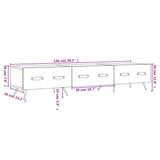 Tv-Taso 150X36X30 Cm Tekninen Puu