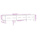 Tv-Taso 150X36X30 Cm Tekninen Puu