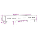 Tv-Taso 150X36X30 Cm Tekninen Puu