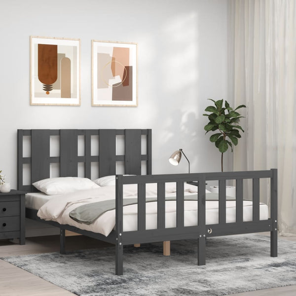 Sängynrunko Päädyllä Small Single Täysi Puu