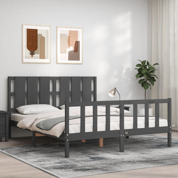 Sängynrunko Päädyllä Small Single Täysi Puu