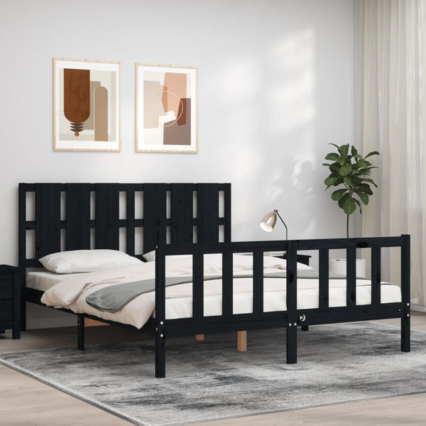 Sängynrunko Päädyllä Small Single Täysi Puu