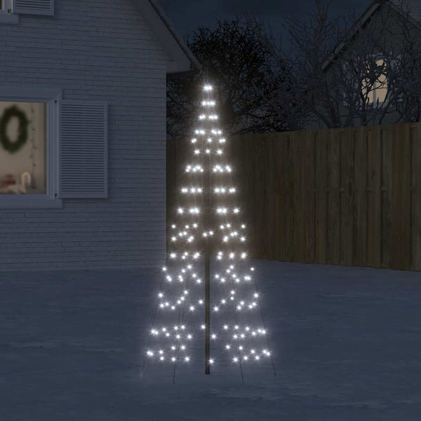 Led Joulukuusi 200 Kylmän Valk. Led-Valoa