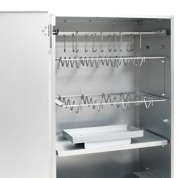 Bbq Savustinuuni Kylmäsavustingeneraattorilla Galvanoitu Teräs