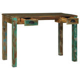 Kirjoituspöytä Laatikon Kanssa Ruskea 112 X 55 X 76 Cm