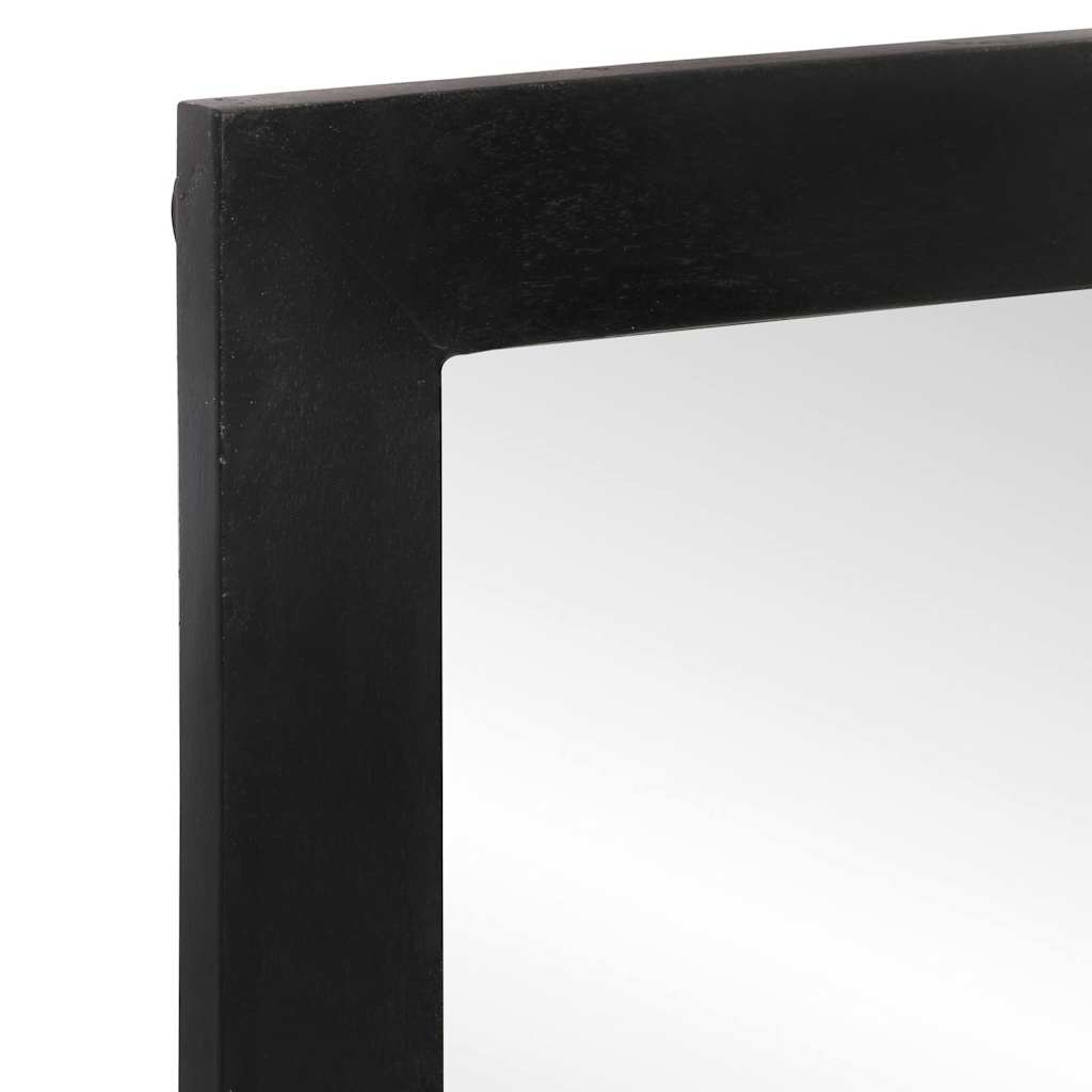 Kylpyhuoneen Peili 55X1X60 Cm Lasi Ja Täysi Mangopuu