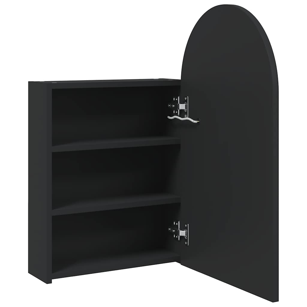 Kylpyhuoneen Peilikaappi Led-Valolla Kaari 42X13X70 Cm