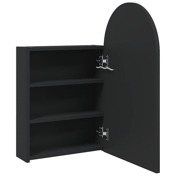 Kylpyhuoneen Peilikaappi Led-Valolla Kaari 42X13X70 Cm