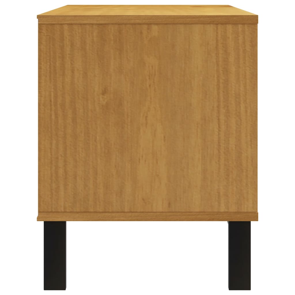 Tv-Taso Flam 110X40X50 Cm Täysi Mänty