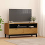 Tv-Taso Flam 110X40X50 Cm Täysi Mänty