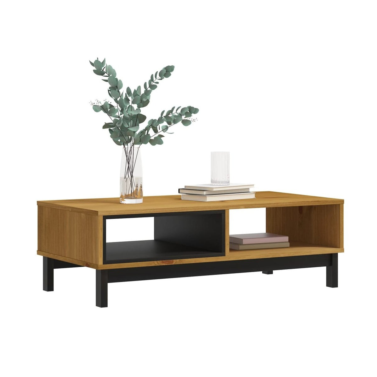 Sohvapöytä Flam 100X50X32,5 Cm Täysi Mänty