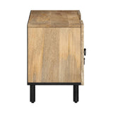 Tv-Taso 105X33X46 Cm Täysi Mangopuu