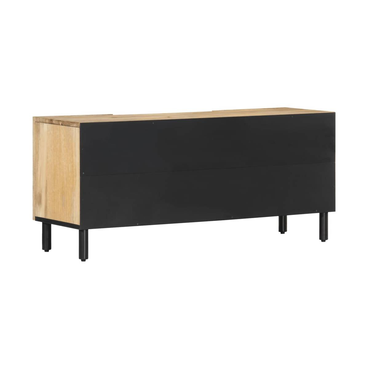 Tv-Taso 105X33X46 Cm Täysi Mangopuu