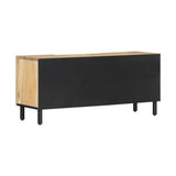 Tv-Taso 105X33X46 Cm Täysi Mangopuu