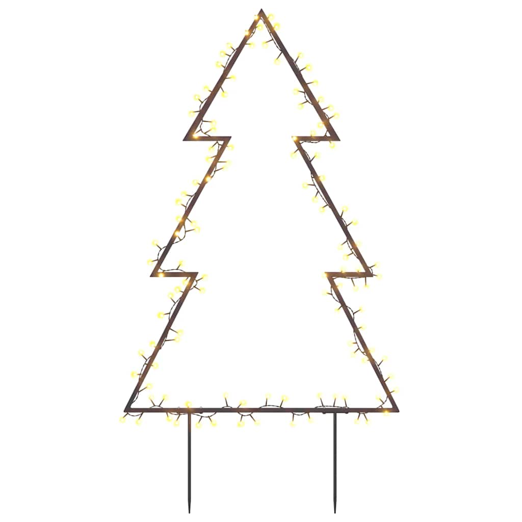 Joulukuusi Valokoriste Maapiikeillä 115 Led-Valoa 90 Cm 62 X 90 Cm