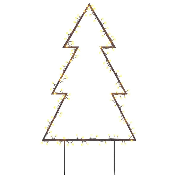 Joulukuusi Valokoriste Maapiikeillä 115 Led-Valoa 90 Cm 62 X 90 Cm