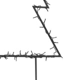 Joulukuusi Valokoriste Maapiikeillä 115 Led-Valoa 90 Cm 62 X 90 Cm