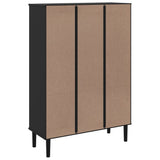 Kirjahylly Senja 90X35X130 Cm Täysi Mänty