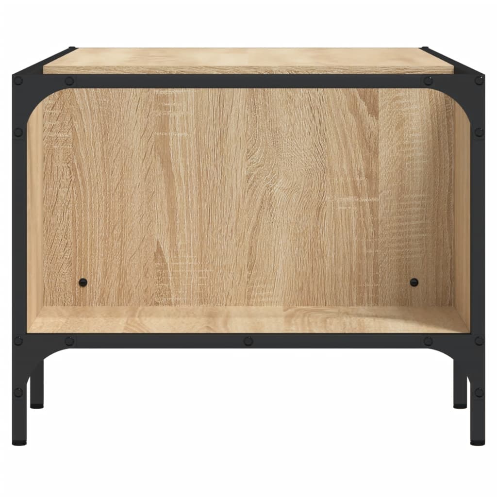 Sohvapöytä Telineellä Sonoma-Tammi 100X51X40 Cm Tekninen Puu