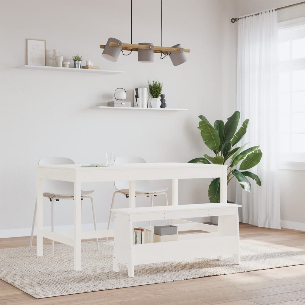 Eteisen Penkki Massiivipuu Mänty