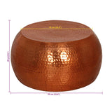 Sohvapöytä Ø55X28 Cm Alumiini