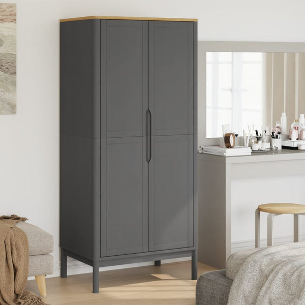 Vaatekaappi Floro 77X53X171 Cm Täysi Mänty