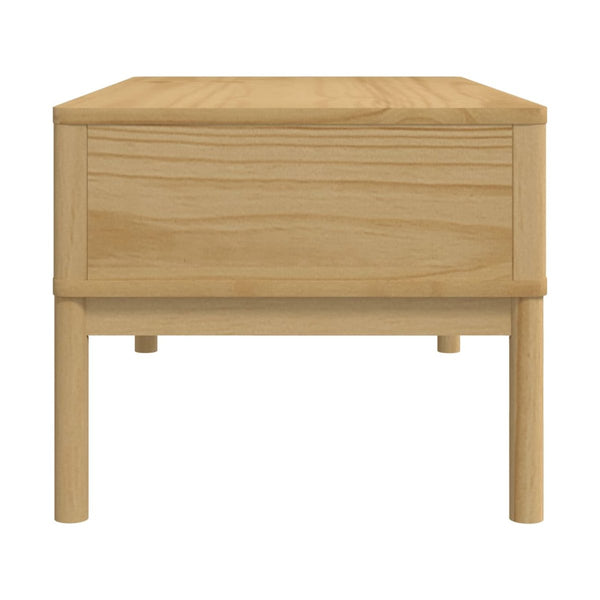 Sohvapöytä Floro 99X55,5X45 Cm Täysi Mänty