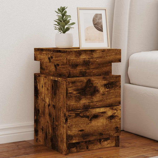Yöpöytä Led-Valoilla 35X39X55 Cm