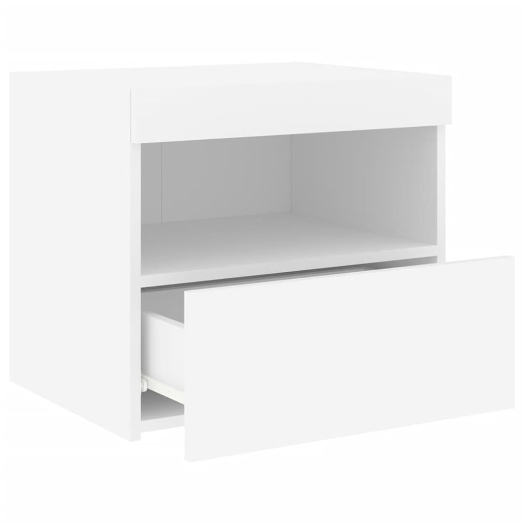 Yöpöytä Led-Valoilla 50X40X45 Cm