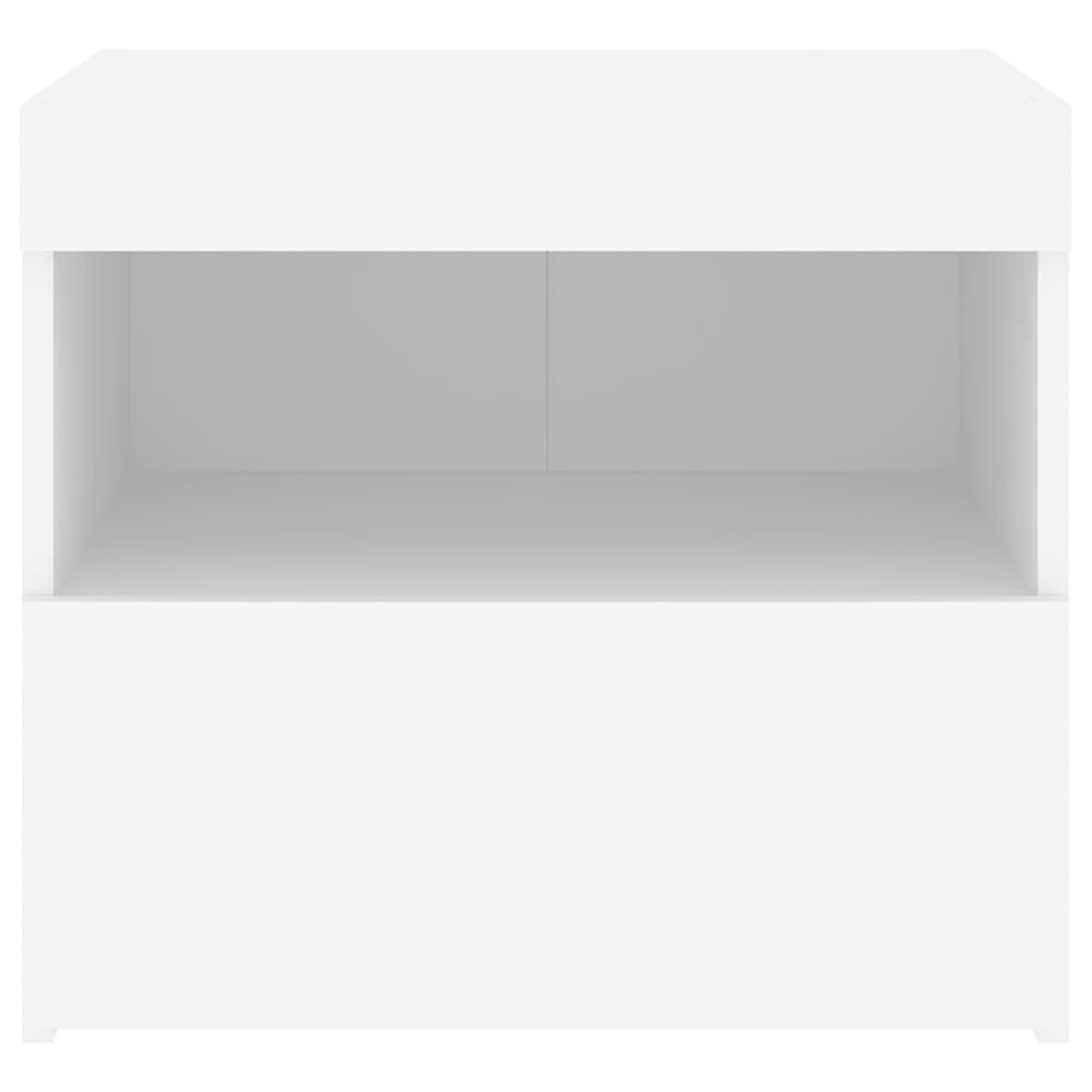 Yöpöytä Led-Valoilla 50X40X45 Cm